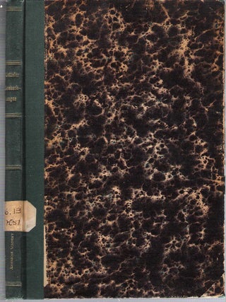 Item #10887 Beobachtungen ueber die Farbenzerstreuung der Gase : Abhaengigkeit der Fortpflanzung...