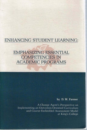 Item #13046 Enhancing Student Learning : Emphasizing Essential Competencies in Academic...