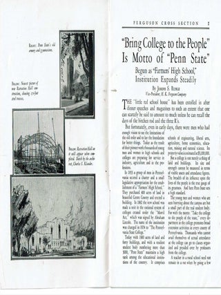 Ferguson Cross Section : Volume 2 Number 5 : May 1928