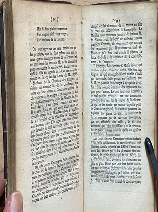 Mémoires De L'Abbé Terrai Controlleur-Général Des Finances Avec Une Relation De L'Émeute Arrivée À Paris En 1775, & Suivis De Quatorze Lettres D'Un Actionnaire De La Compagnie Des Indes