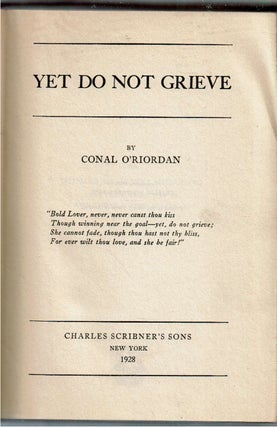 Yet Do Not Grieve [Soldier Born and Soldier of Waterloo]
