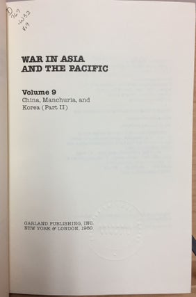 China, Manchuria, and Korea (Part II)