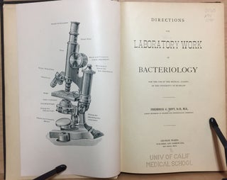 Directions for Laboratory Work in Bacteriology : For the use of the Medical Classes in the University of Michigan