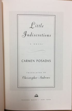 Little Indiscretions : a novel