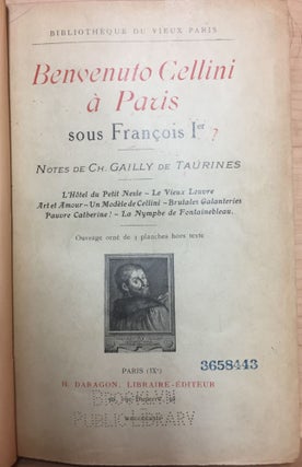 Benvenuto Cellini à Paris sous François Ier
