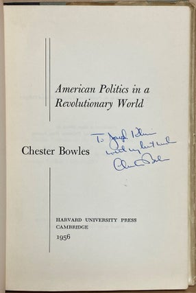 American Politics in a Revolutionary World : The Godkin Lectures at Harvard University 1956