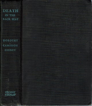 Item #14445 Death in the Back Seat. Dorothy Cameron Disney