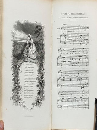 Chants Et Chansons Populaires De La France : notices par Dumersan; accompagnement de piano par H Colet; illustrations