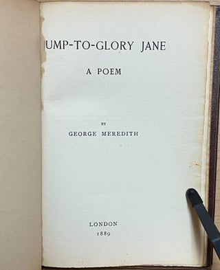 Jump-To-Glory Jane : A Poem