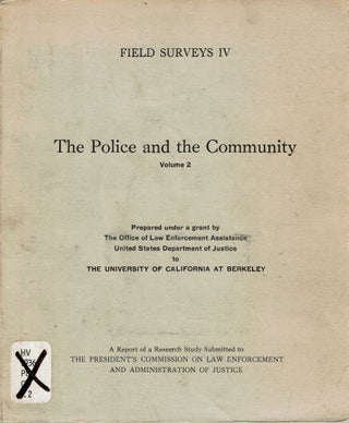 The Police and the Community : The Dynamics of Their Relationship in a Changing Society [2 vols]