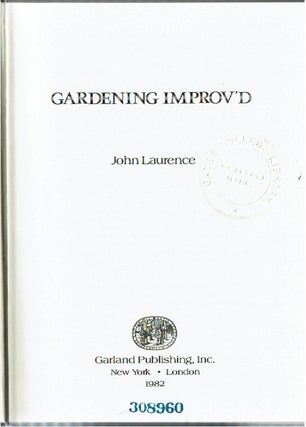 Gardening Improv'd