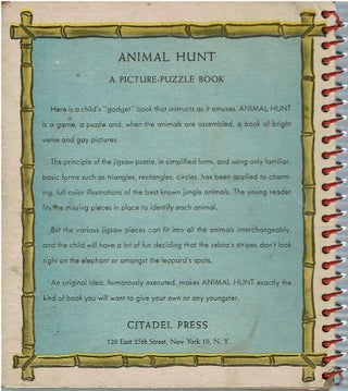 Animal Hunt : A Picture-Puzzle Book by Peter Frye