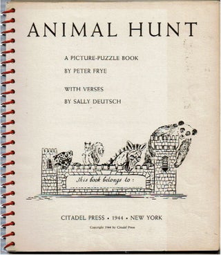 Animal Hunt : A Picture-Puzzle Book by Peter Frye