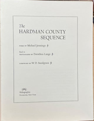 The Hardman County Sequence
