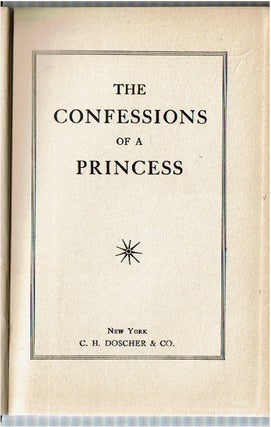 Confessions of a Princess