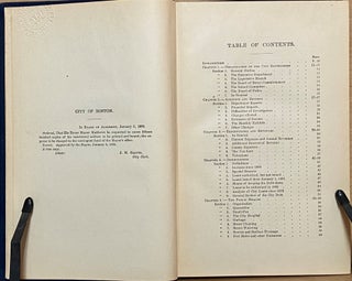 The City Government of Boston : A Valedictory Address to the Members of the City Council, January 5, 1895