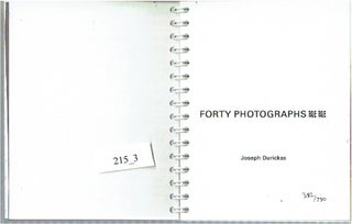 Forty Photographs