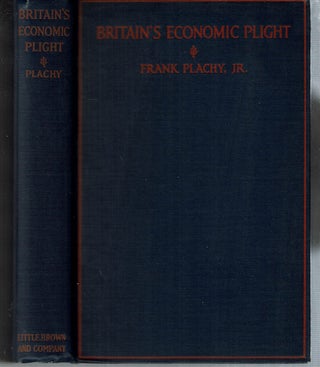 Item #14883 Britain's Economic Plight. Frank Plachy, Jr