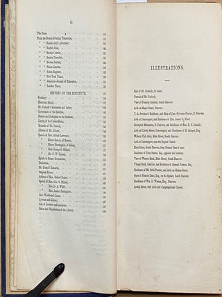 Proceedings At the Reception and Dinner in Honor of George Peabody, Esq., of London, by the Citizens of the Old Town of Danvers, October 9, 1856