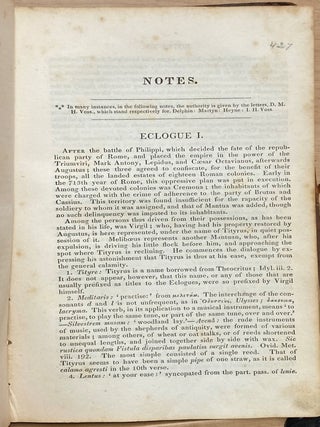 Bucolica, Georgica, et Aeneis : accedunt clavis metrica, notulae Anglicae, et quaestiones, nec non Index Vocabulorum Uberrima