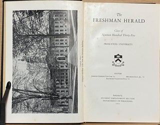 The Freshman Herald : Class of Nineteen Hundred Thirty-Five : Princeton University
