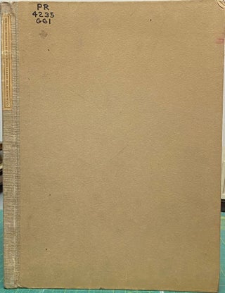 Item #15047 Descriptive Catalogue of the Goewey Collection of Browning Pictures...