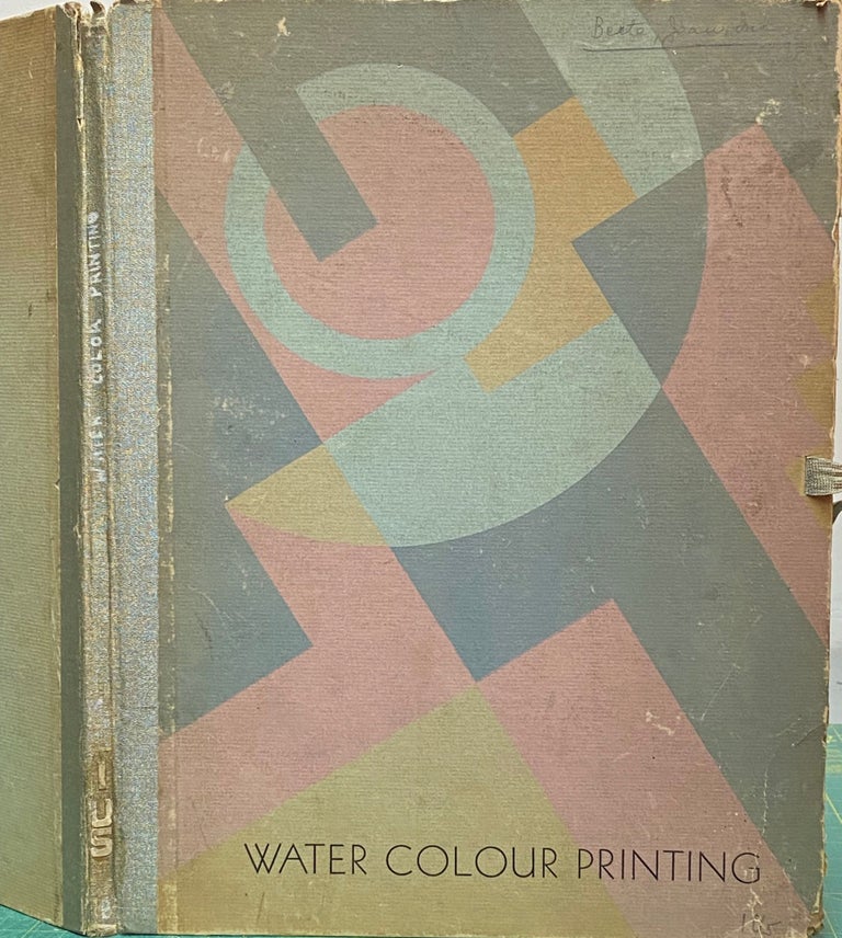 Item #15051 Water Colour Printing : An explanation of the Jean Berte process of water colour printing. Jean Berte.