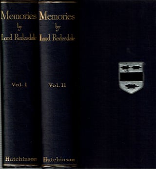 Item #15130 Memories [2 volume set]. Algernon Bertram Freeman-Mitford Redesdale, Lord