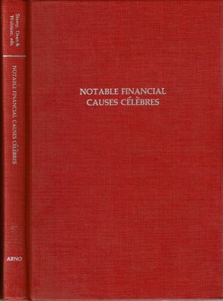 Item #15179 Notable Financial Causes Célèbres. Edward Stamp, Gerald W. Dean, P W. Wolnizer