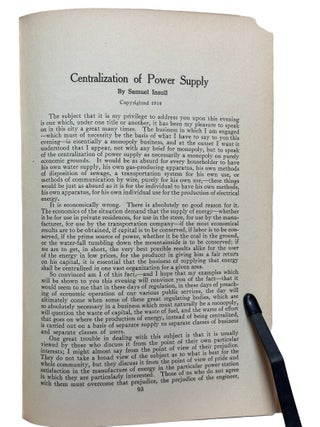 Public Utility Economics; a Series of ten Lectures Delivered Before the West Side Young Men's Christian Association, New York