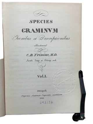 Species Graminum : Iconibus Et Descriptionibus Illustravit : Pars 1: Descriptiones