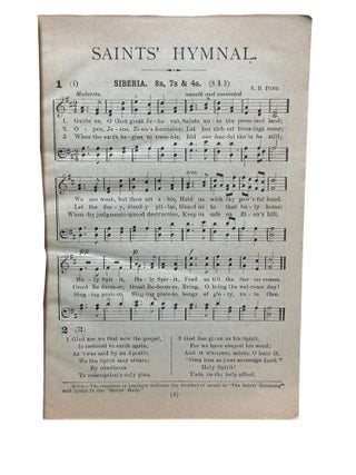 The Saints' Hymnal