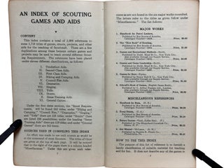 The Where Book of Games : An Index giving references to about 1700 games, projects, stunts and other aids for the "Play Way" of teaching Scoutcraft