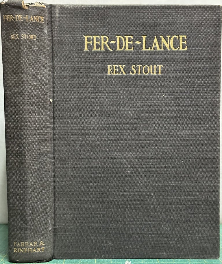 Item #15471 Fer-De-Lance : A Nero Wolfe Mystery. Rex Stout.