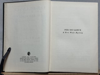 Fer-De-Lance : A Nero Wolfe Mystery