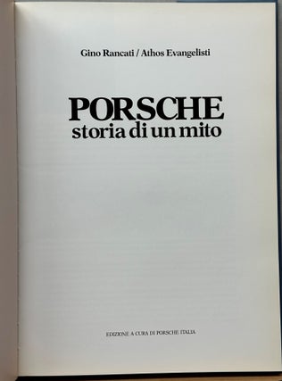 Porsche : storia di un mito