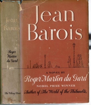 Item #15545 Jean Barois. Roger Martin Du Gard, Stuart Gilbert