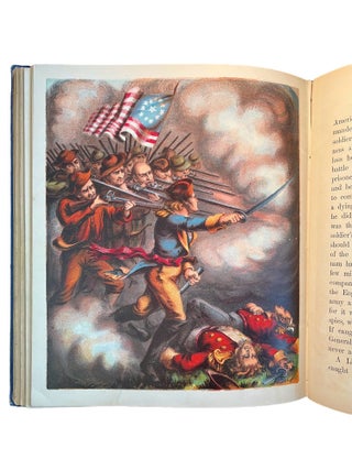 Aunt Louisa's Child's Delight: : comprising Rip Van Winkle, Yankee Doodle, Pocahontas, Putnam. : With twenty-four pages of illustrations. Printed in colors