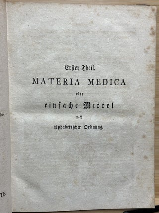 Deutsches Dispensatorium oder allgemeines Apothekerbuch : nach den neuesten und besten lateinischen Dispensatorien und Pharmacopöen : zum gemeinnüsslichen Gebrauch nach alphabetischer Ordnung eingerichtet