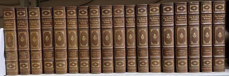 Item #15693 The Comedies, Histories, Tragedies, and Poems of William Shakespeare : [18 volumes]. William Shakespeare, Richard Grant White.