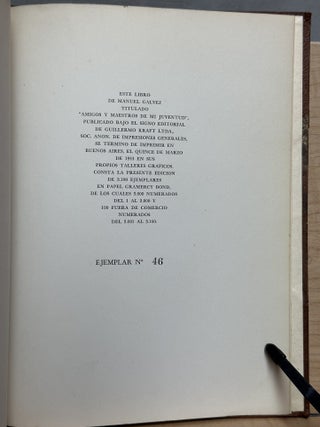 Amigos Y Maestros De Mi Juventud Recuerdos De La Vida Literaria 1900-1910