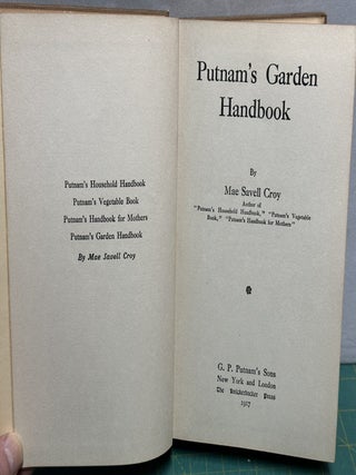 Putnam's Garden Handbook