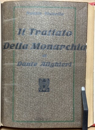 Il Trattato della Monarchia di Dante Alighieri