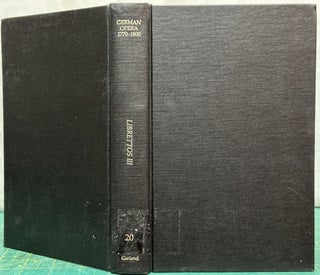 Item #15867 Librettos III :. edited, introductions, Thomas Bauman, Johann Wilhelm Gotter,...