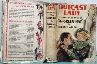 Item #15921 Outcast Lady [photoplay title of The Green Hat]. MIchael Arlen