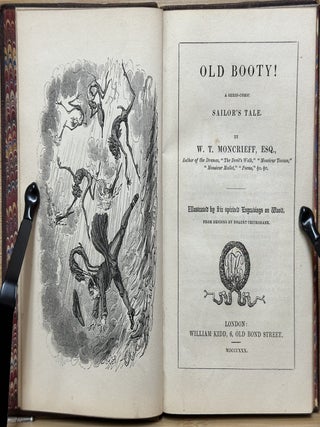 Old Booty! : A Serio-Comic Sailor's Tale : Illustrated by Six spirited Engravings on Wood, from designs by Robert Cruikshank