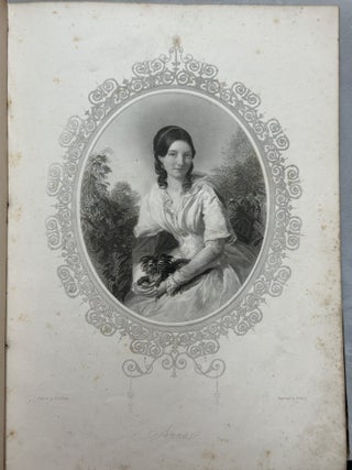 The Beauties of Moore : A Series of Portraits of his Principal Female Characters : from Paintings by Eminent Artists, Executed expressly for the work ... With a Memoir of the Poet, and Descriptive Letterpress