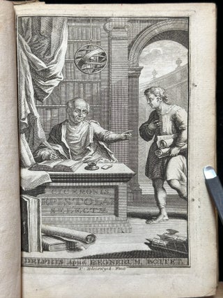 Item #16194 M T Ciceronis Epistolarum Selectarum Libri Tres : Quos denuo recensuit et Notis auxit...