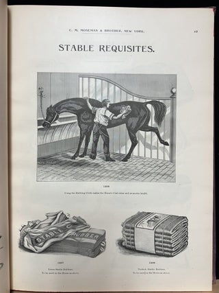 Mosemans' Illustrated Guide for Purchasers of Horse Furnishing Goods : Novelties, and Stable Appointments : Imported and Domestic : For the Wholesale and Retail Trade
