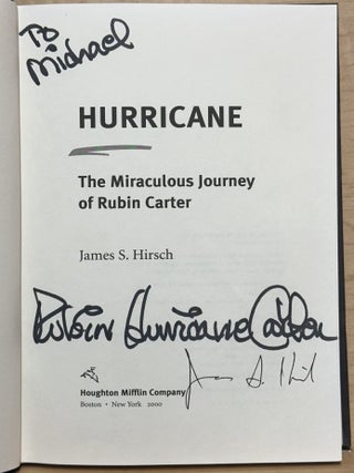 Hurricane : The Miraculous Journey of Rubin Carter